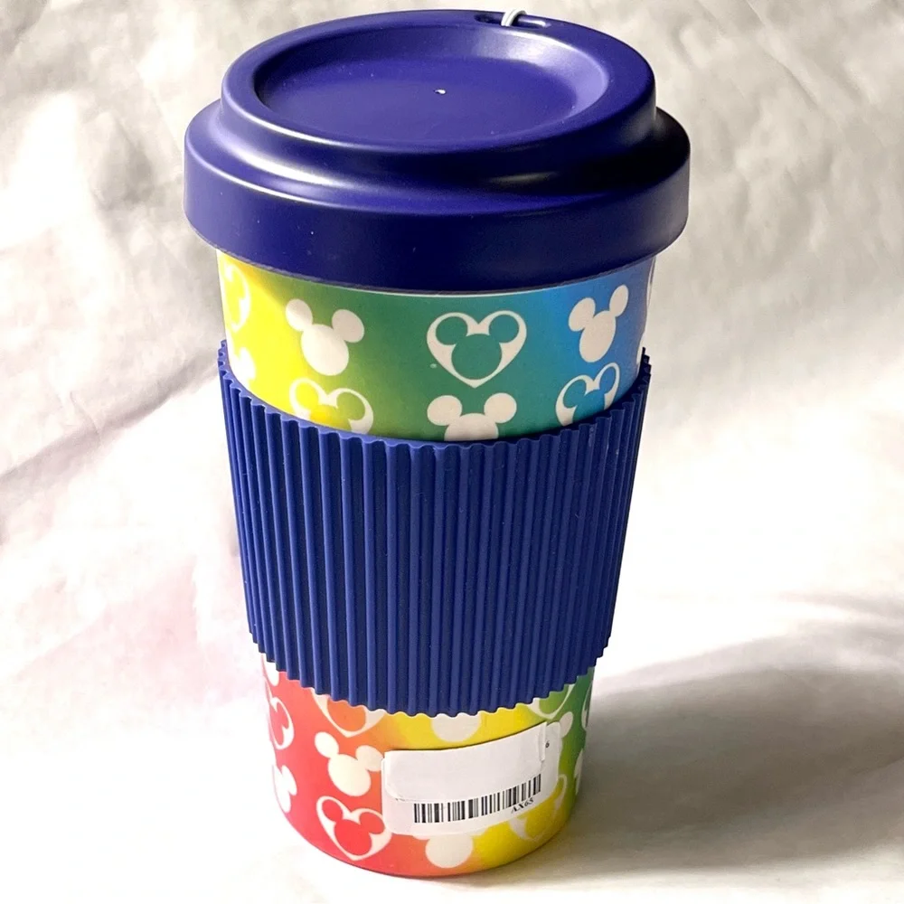 Disney Pride Collection Bamboo Travel Mug Purple/Multi 20oz